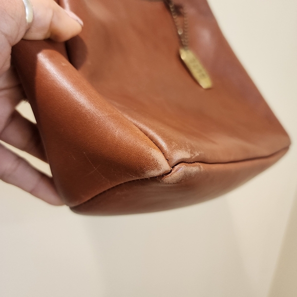 Nine West Vintage Brown Leather Shoulder Bag - Picture 6 of 15